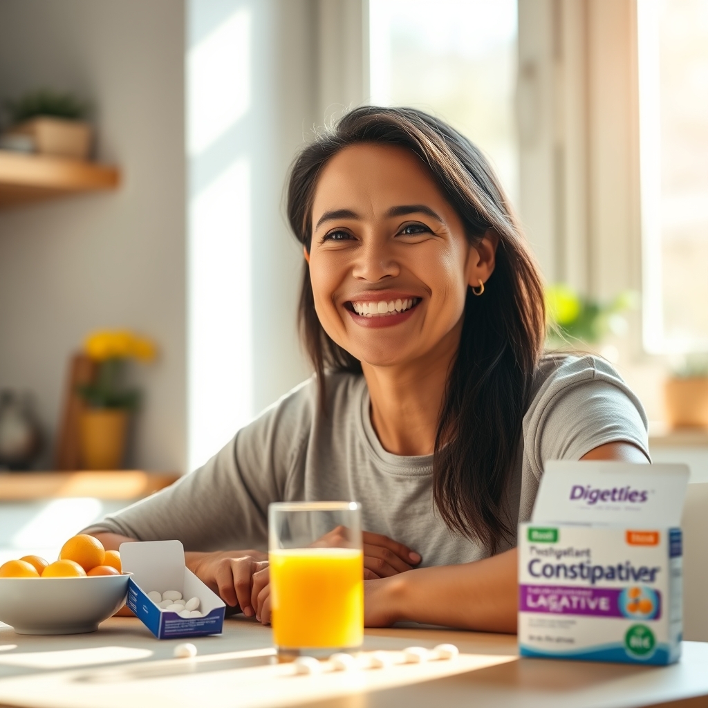 stimulant laxative in action