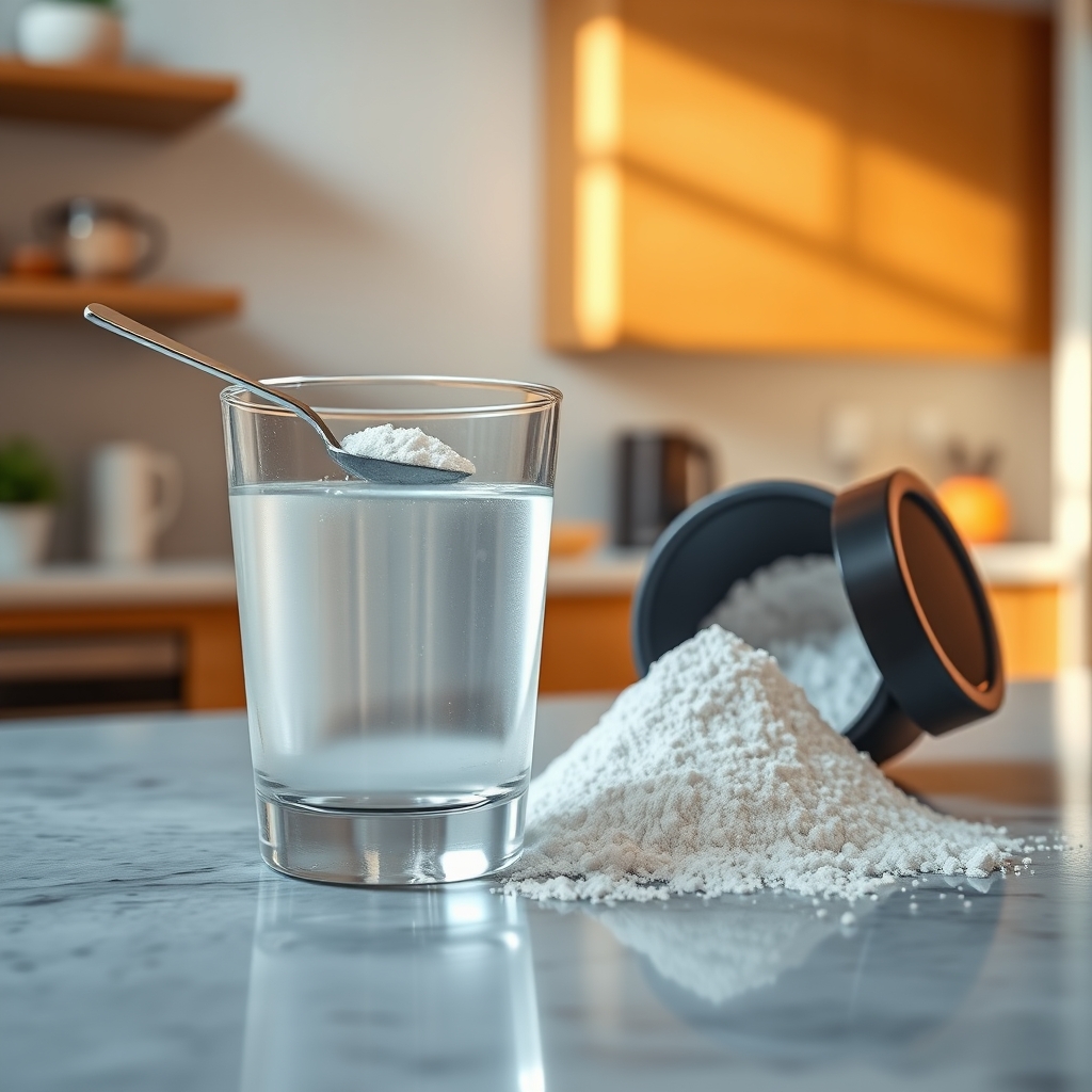 creatine powder product view