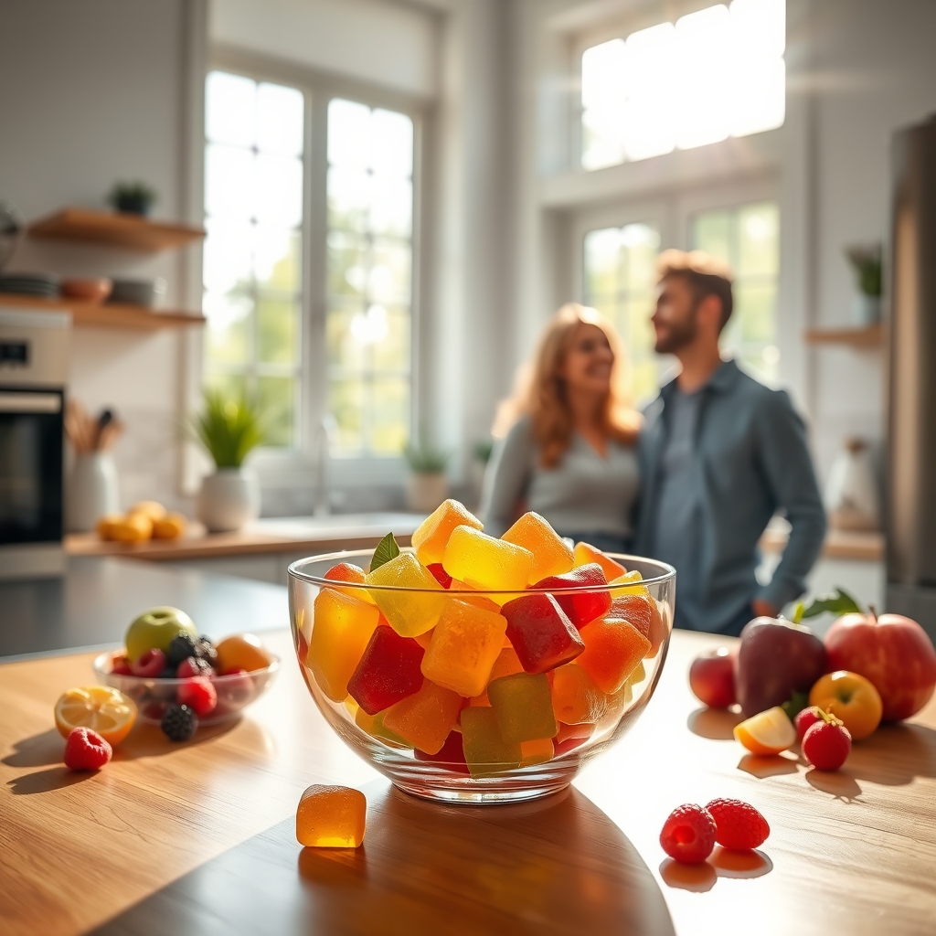 fiber gummies product view