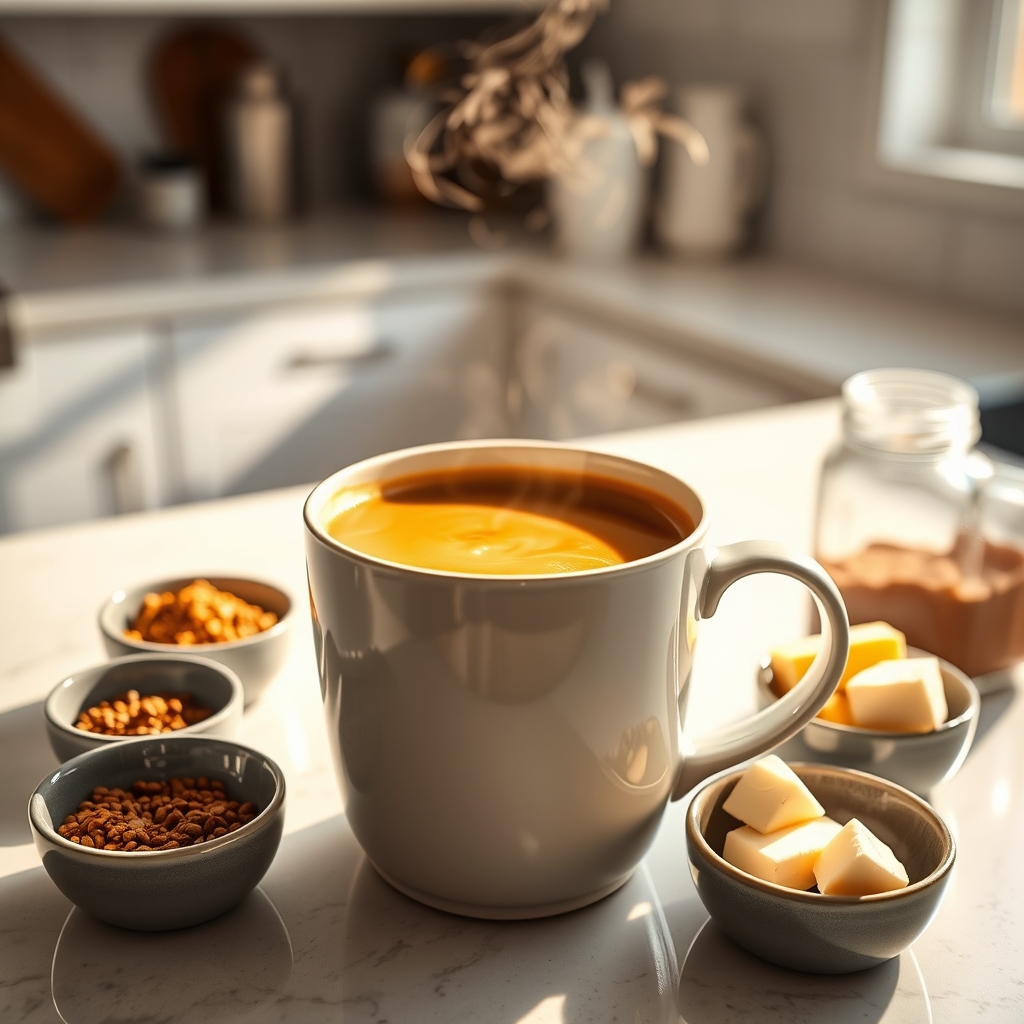 keto coffee product view