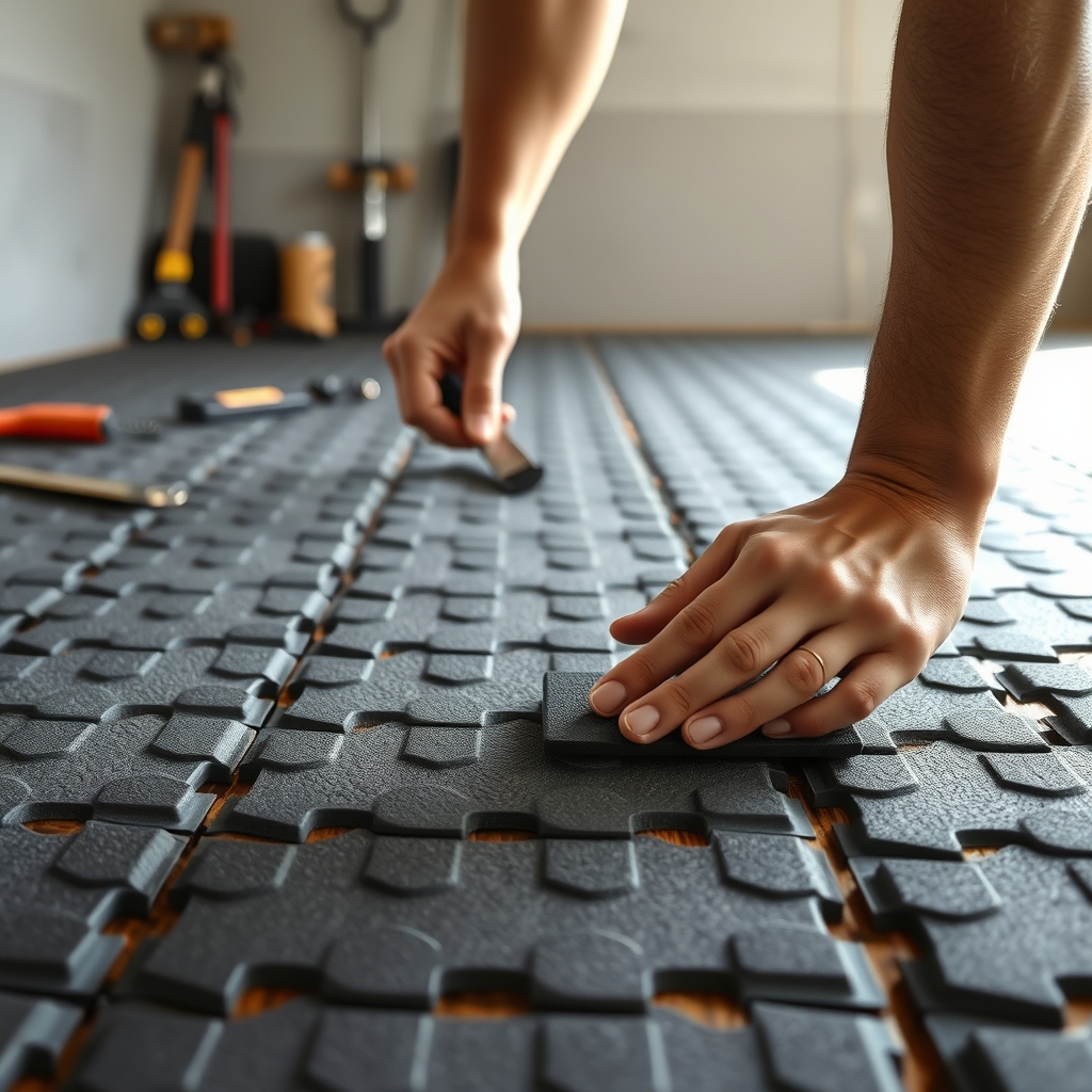 home gym rubber flooring - Illustration 2