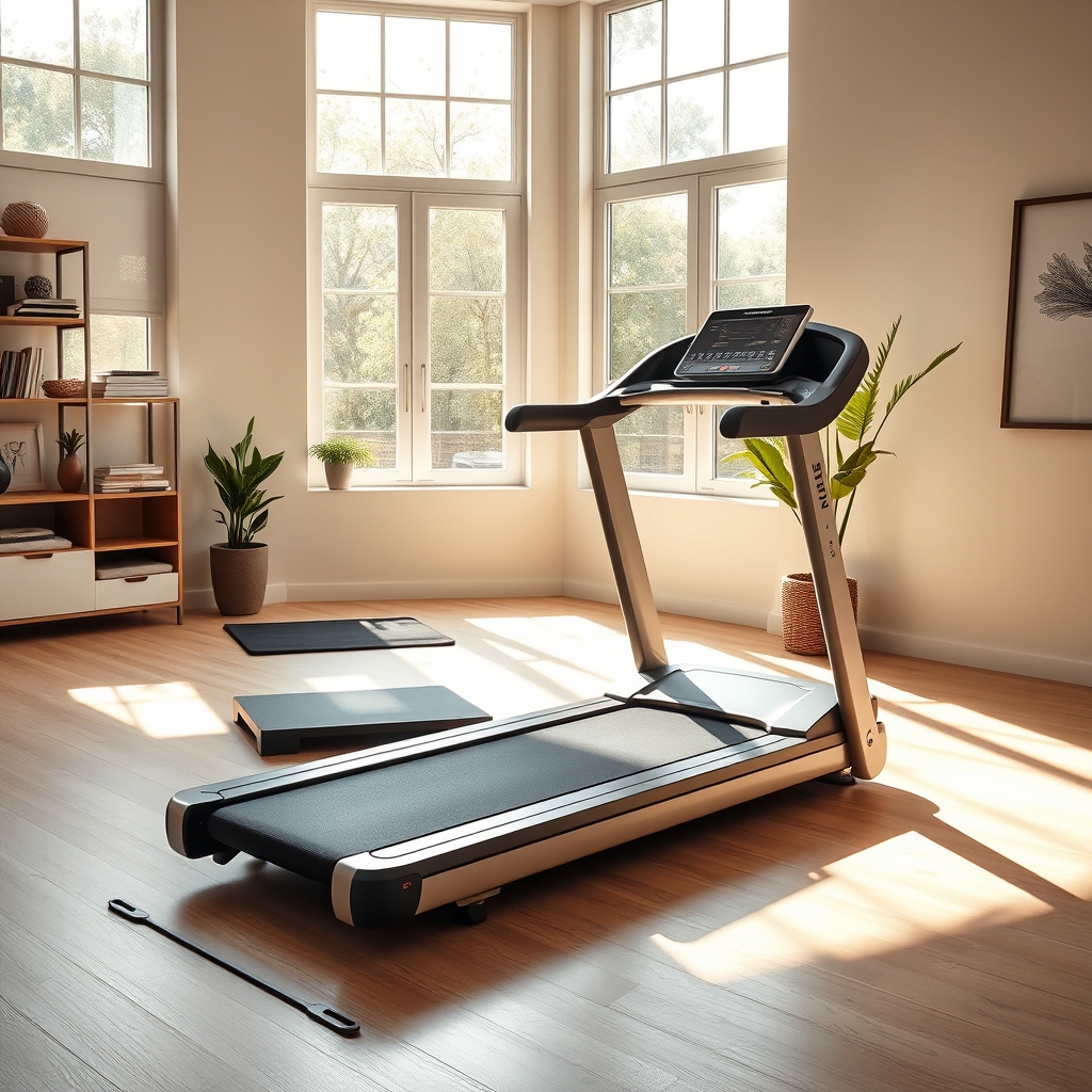 incline treadmill for home - Illustration 1