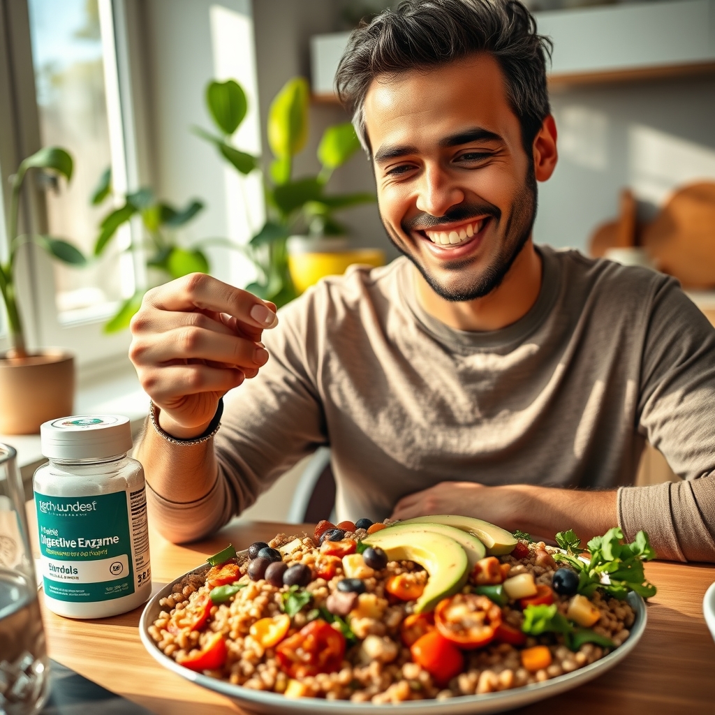 digestive enzymes in action