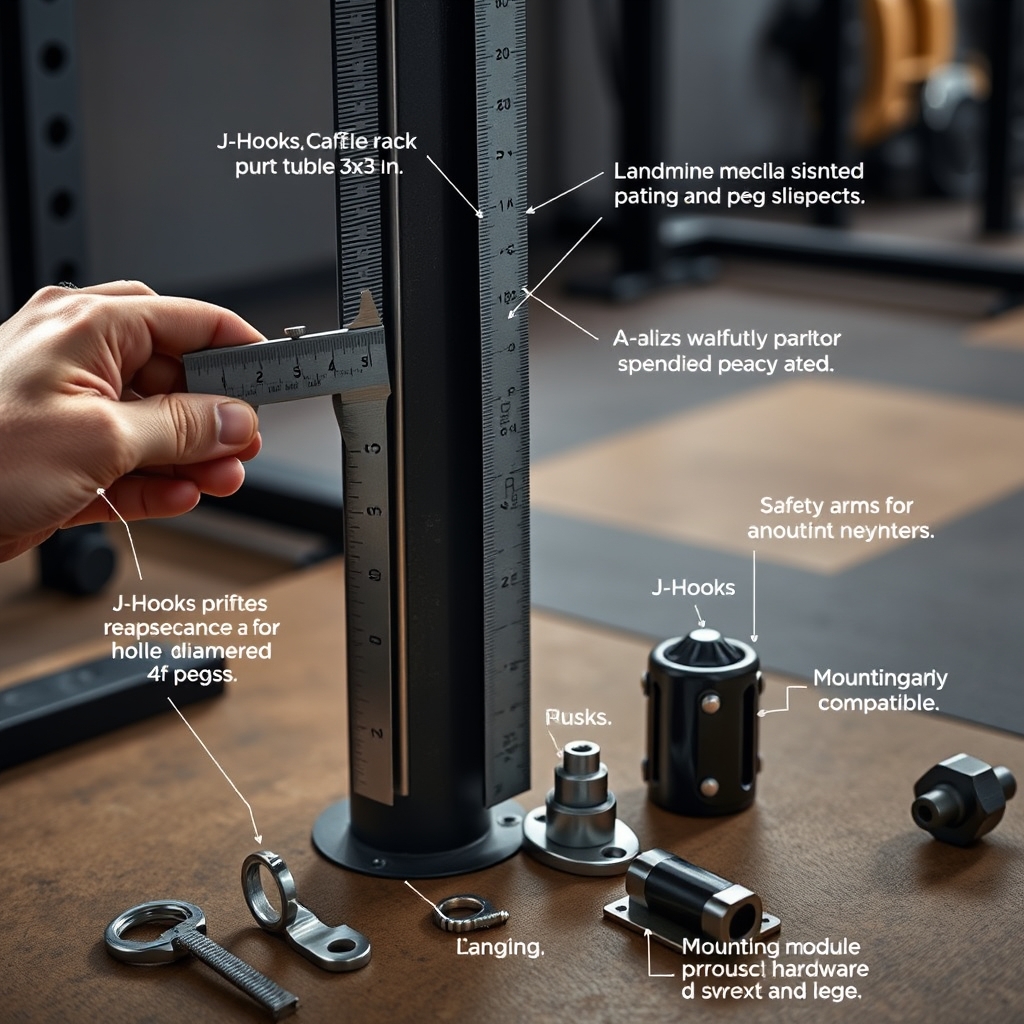 home gym power rack attachments - Illustration 2