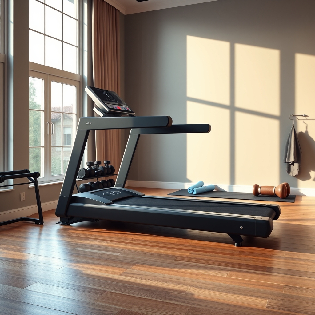 incline treadmill product view