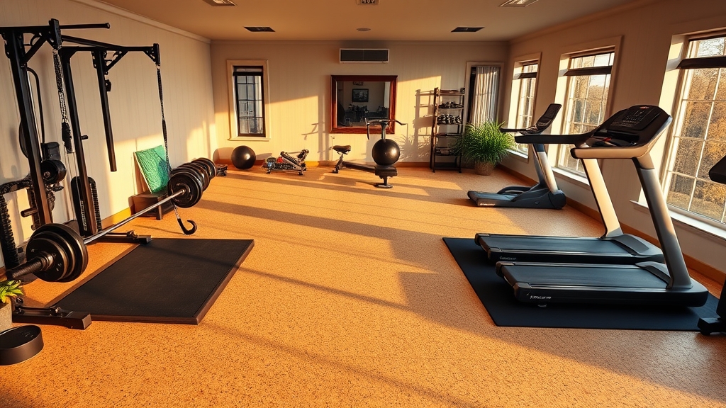 sustainable home gym flooring - Illustration 3