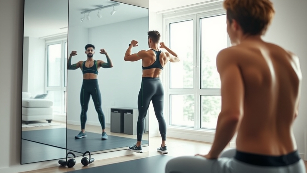 AI personal trainer mirror - Illustration 2