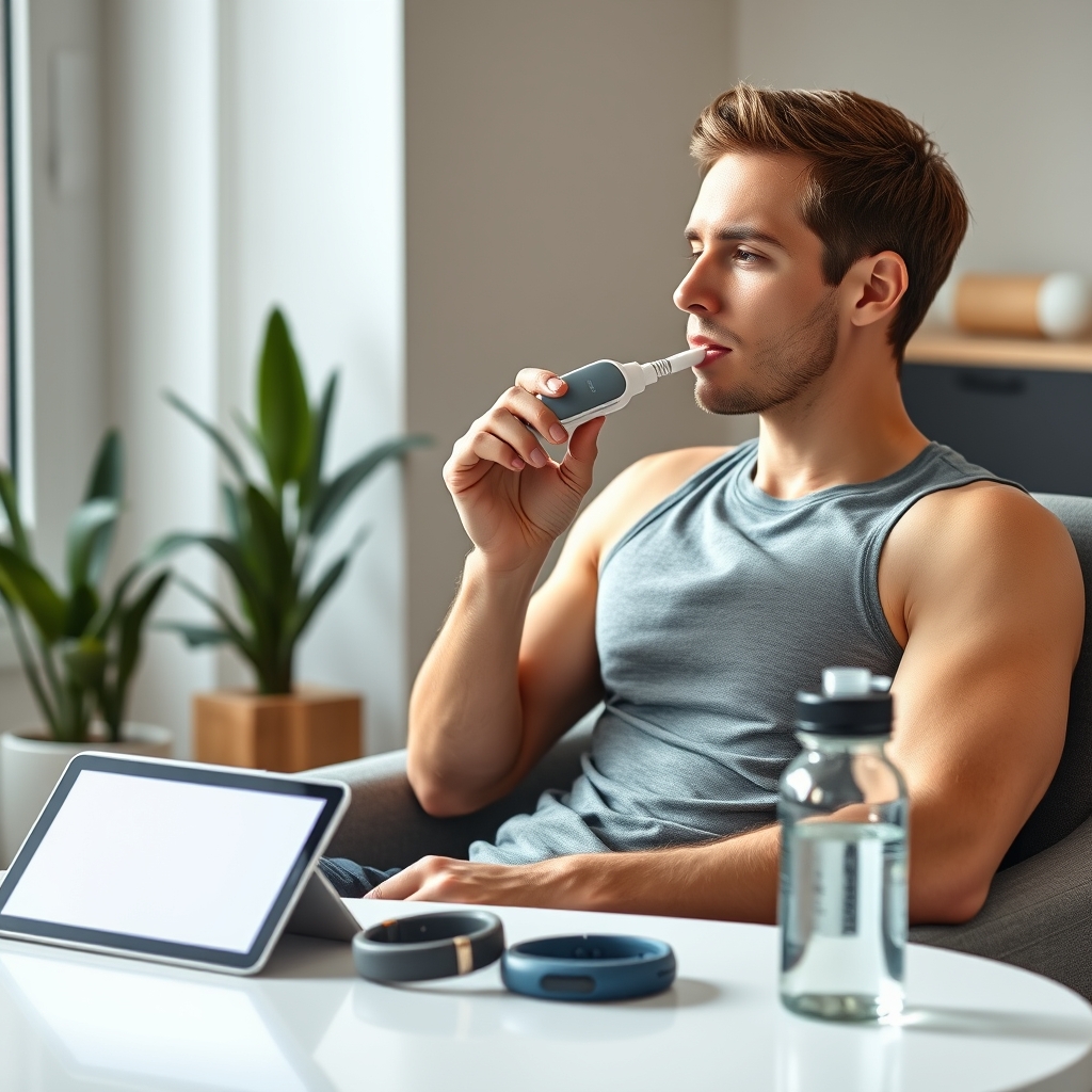 breathwork trainer device - Illustration 2