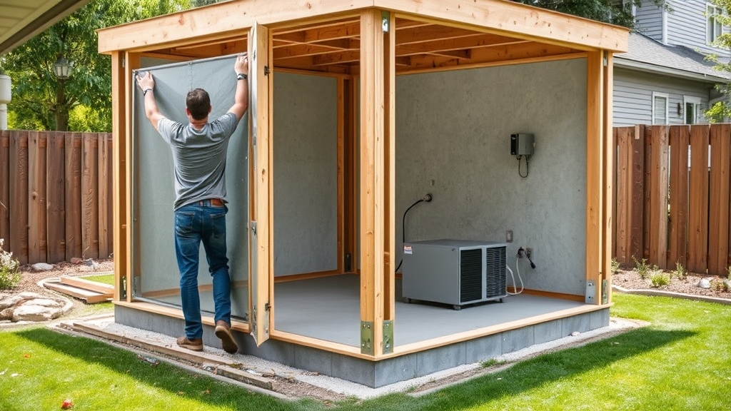 prefab backyard gym studio - Illustration 2