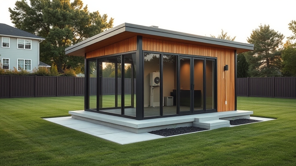 prefab backyard gym studio - Illustration 1